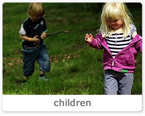 photograph of a child and a tedy bear illustrating children's events link